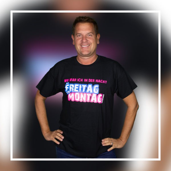 T-Shirt: Freitag auf Montag