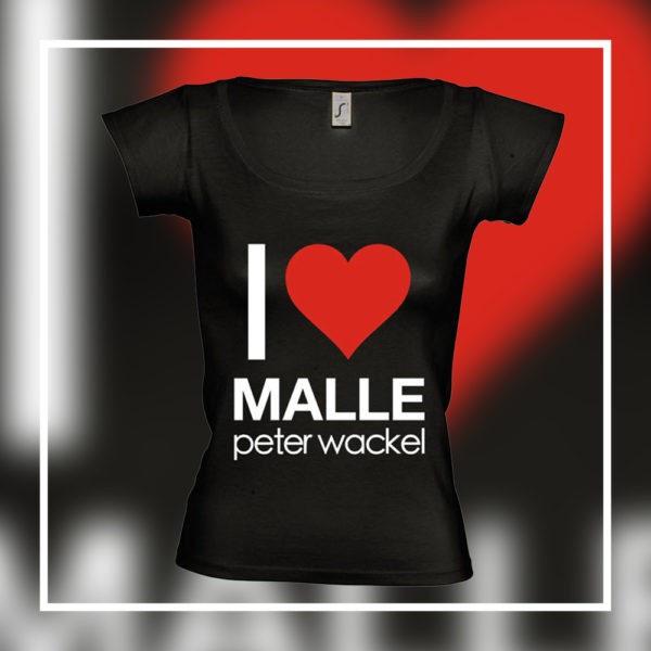 Girly Shirt: I love Malle – Bild 2