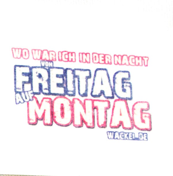 Tattoo: Freitag